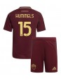 AS Roma Mats Hummels #15 Domácí dres pro děti 2024-25 Krátký Rukáv (+ trenýrky)